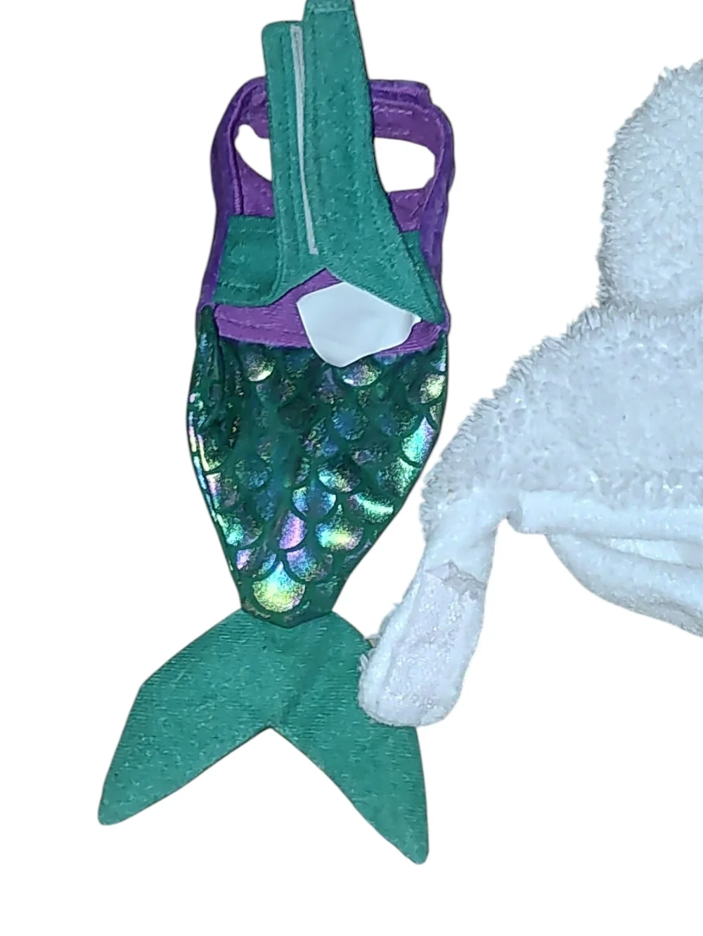 Kitten Mermaid Halloween Costume & Cat Easter Bunny Ears Hat